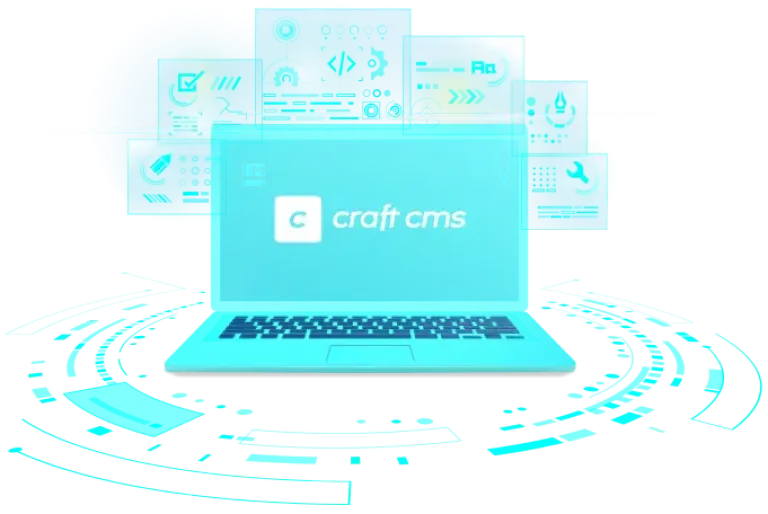 Image of laptop for Craft CMS