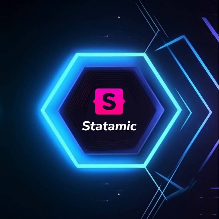 The statamic superhero provides protection and security|