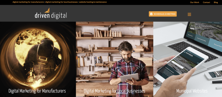 Screen capture driven digital home page