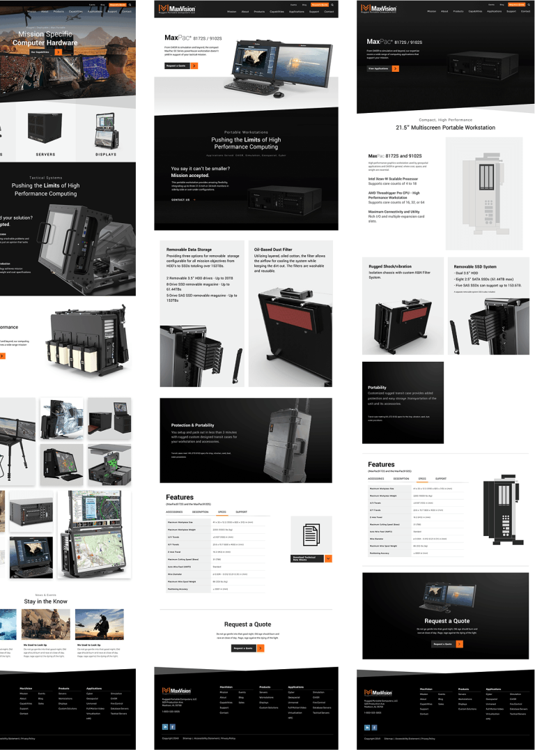 Maxvision port pages min