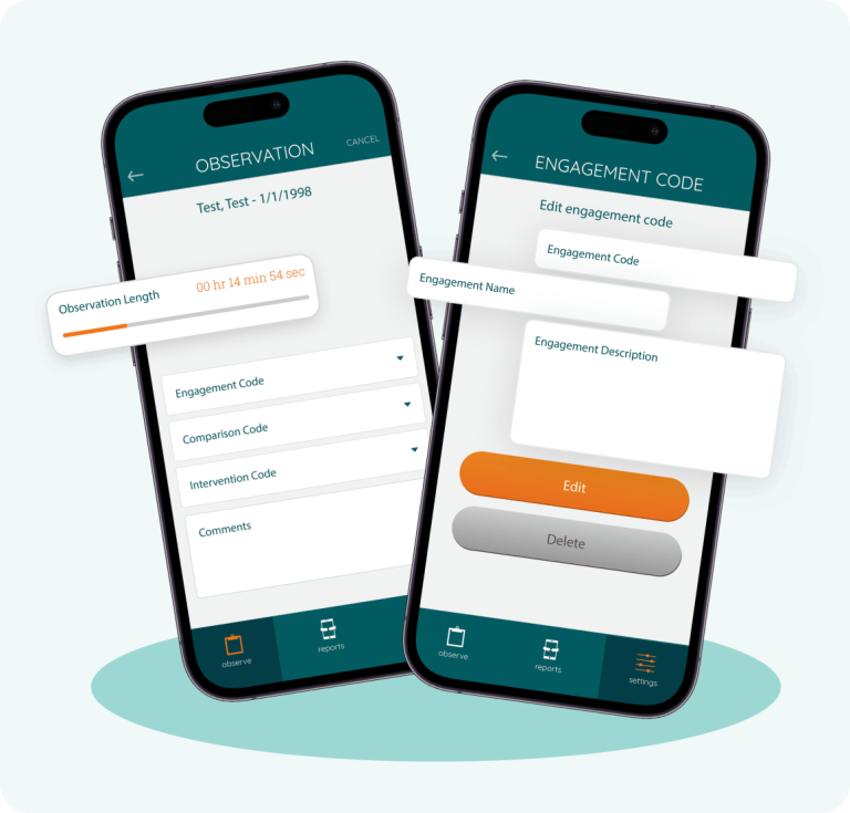 MySO app on two mobile devices with some messages extending off the screens