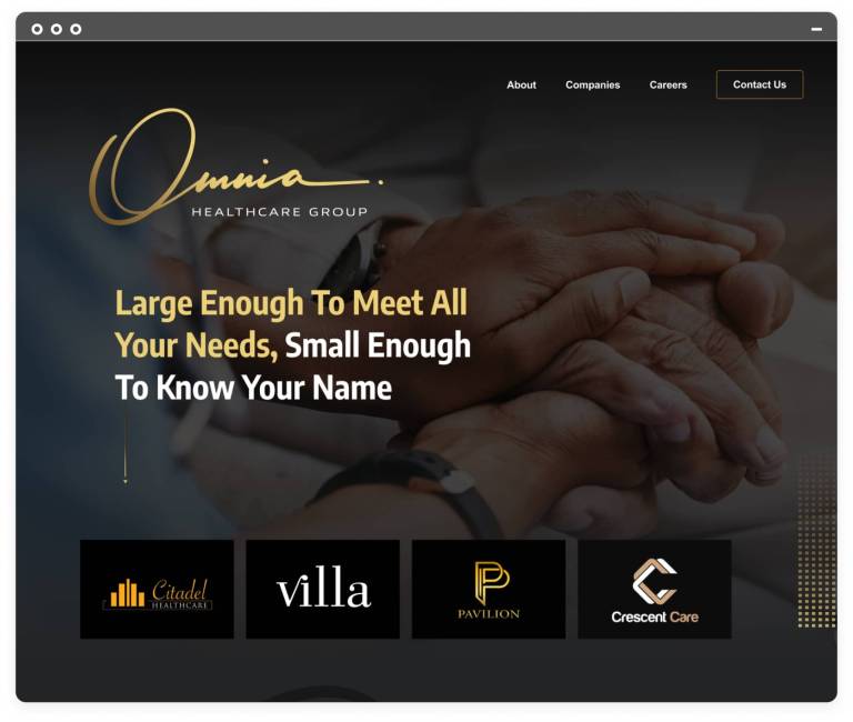 Omnia home page