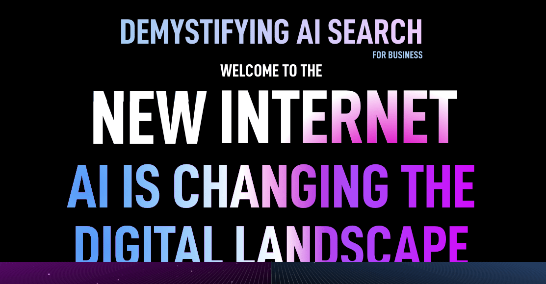 Animated Intro title screen for ai infographic using gsap and canvas libraries
