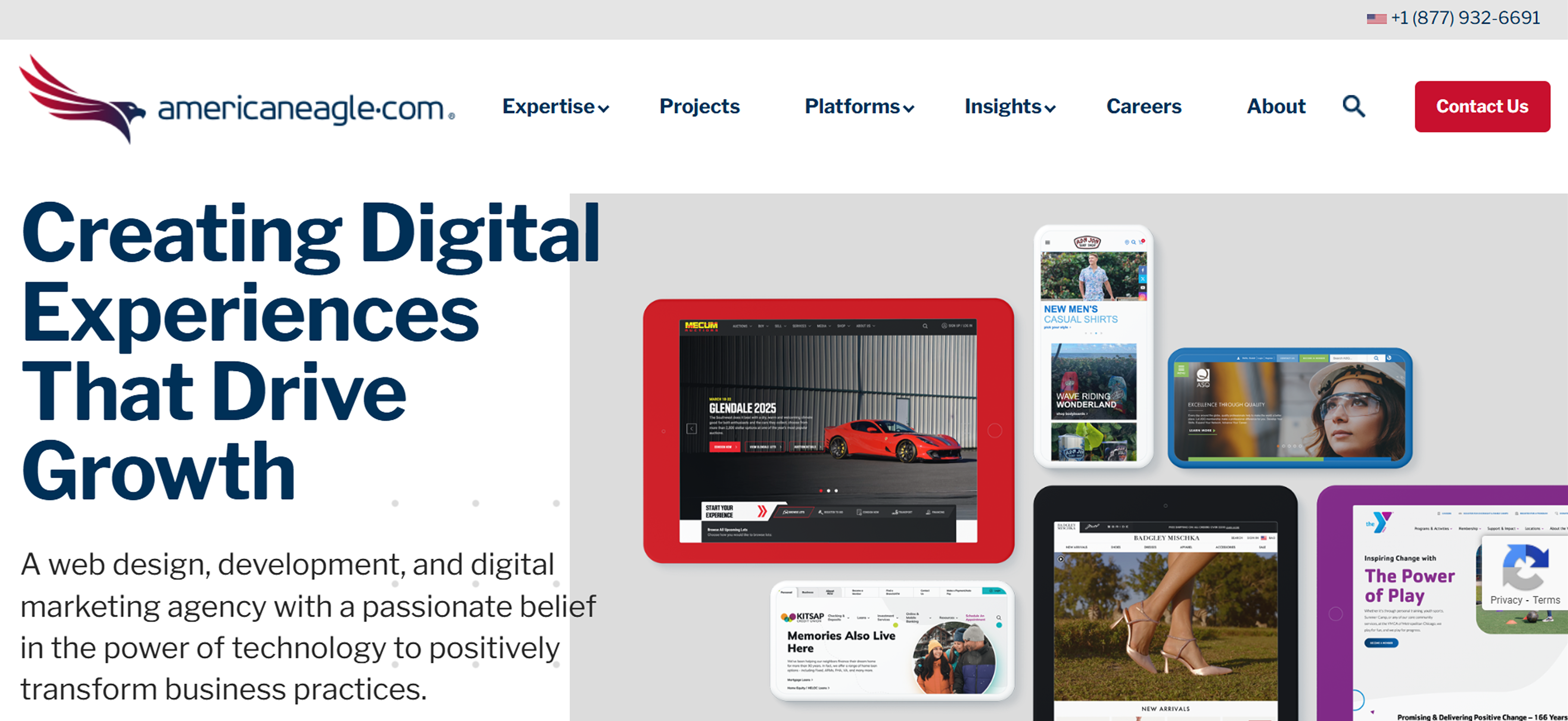 americaneagle.com home page