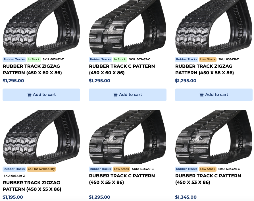 various industrial products displayed in a grid to illustrate how complex catalogs and inconsistent data create friction in b2b ecommerce