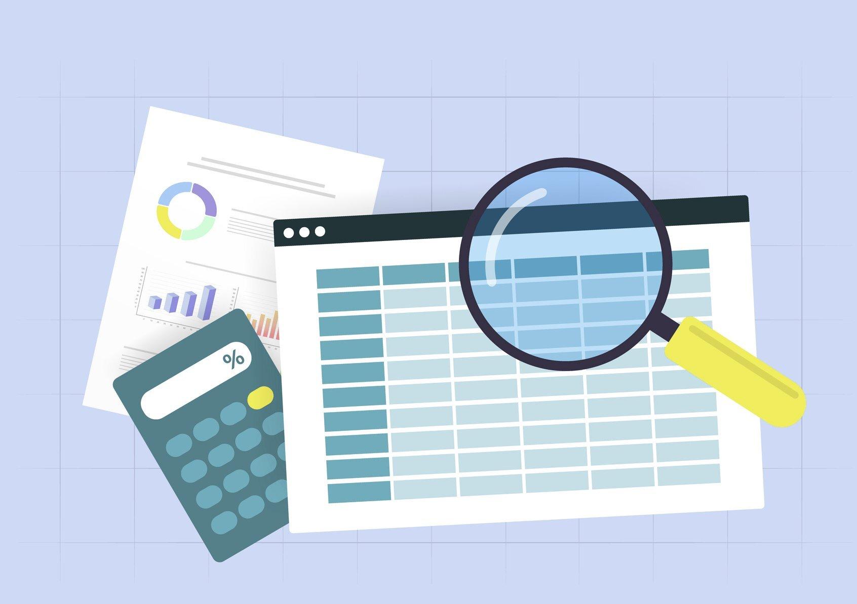 iconic-image-of-caculator-spreadsheet-for budgeting