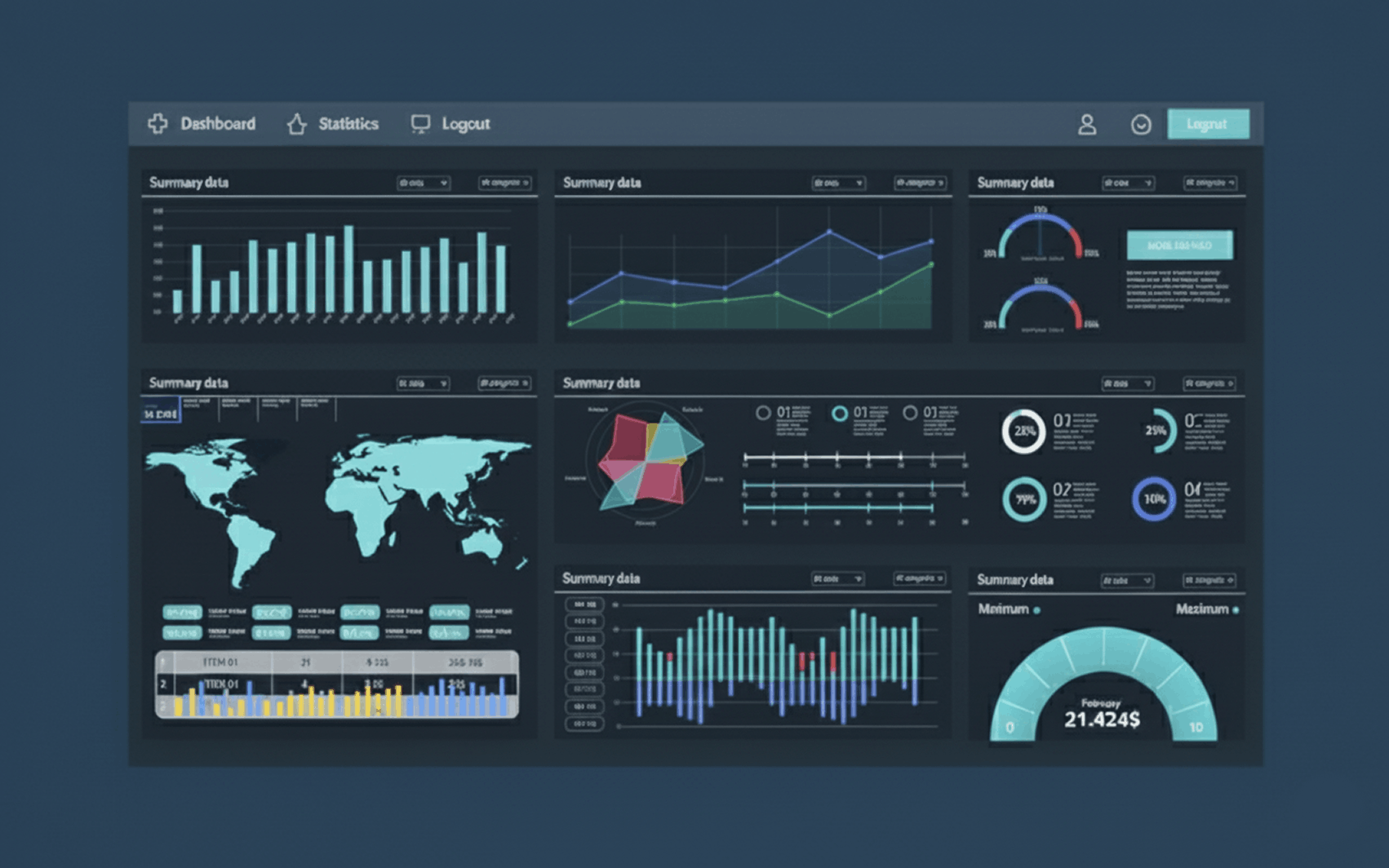 chemical industry seo dashboard