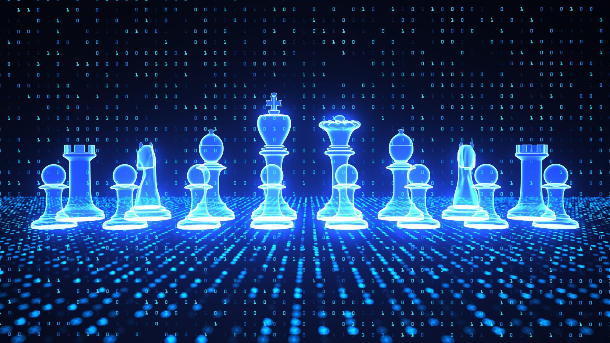 Chess board representing custom seo strategy