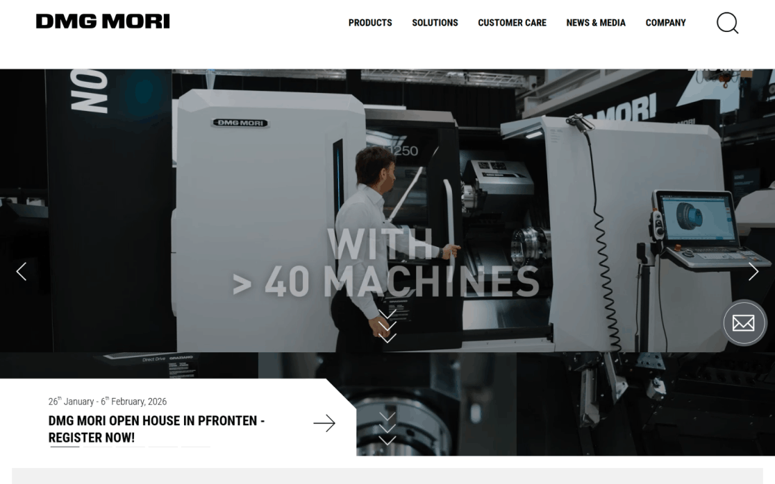 dmg-mori-website-home-page