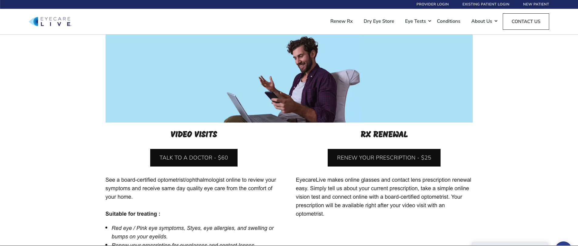 Eyecarelive desktop 21671