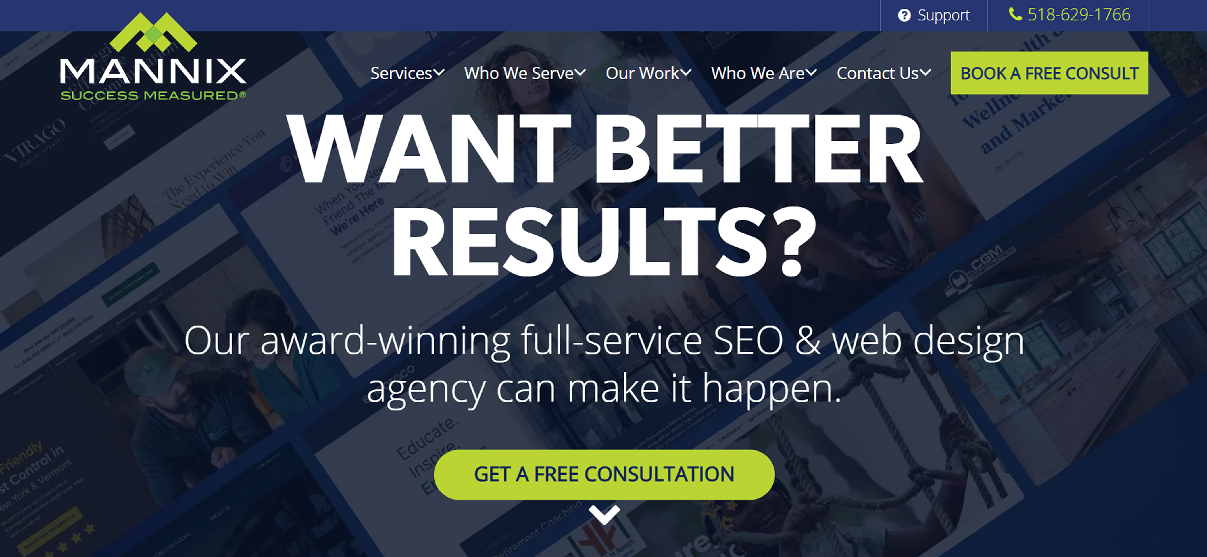 mannix marketing home page