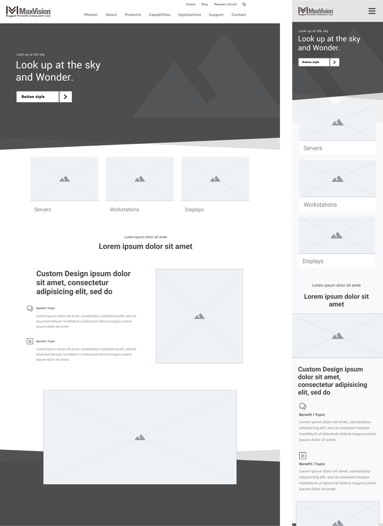 Maxvision port wireframes 2 min