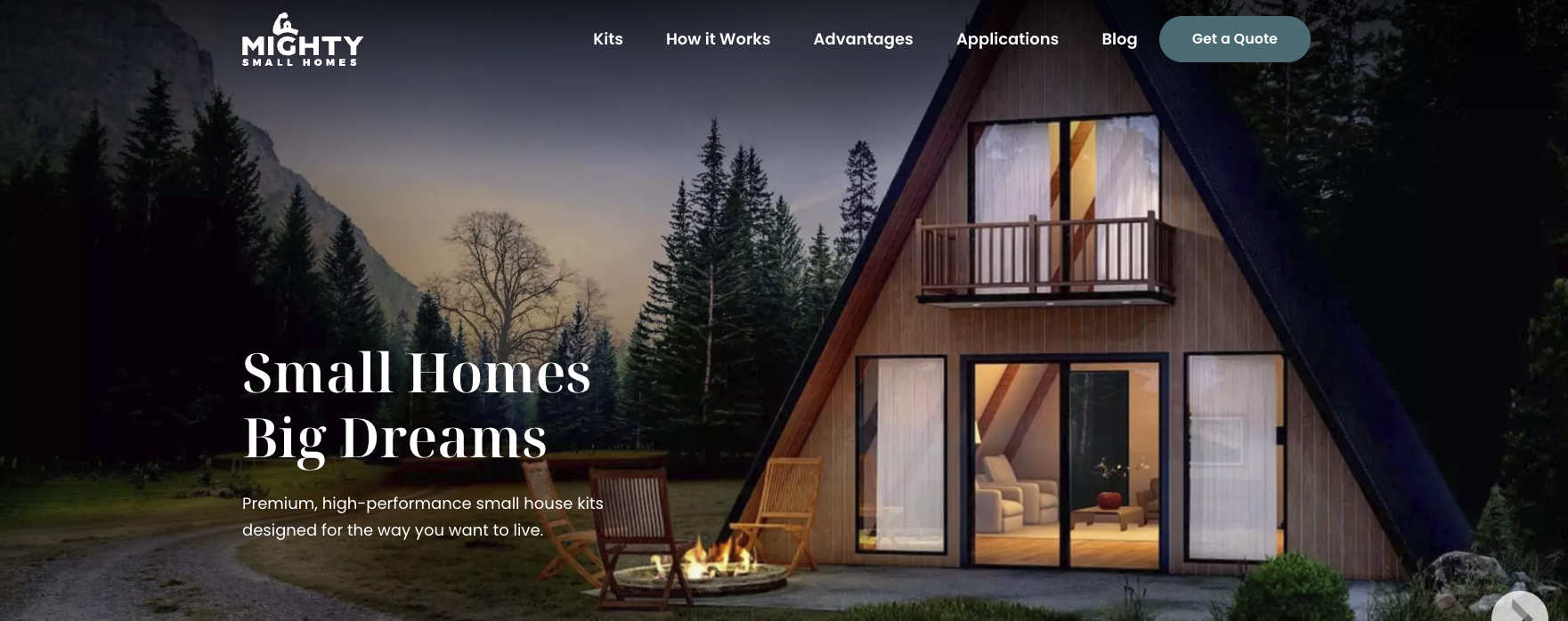 Mighty small homes desktop