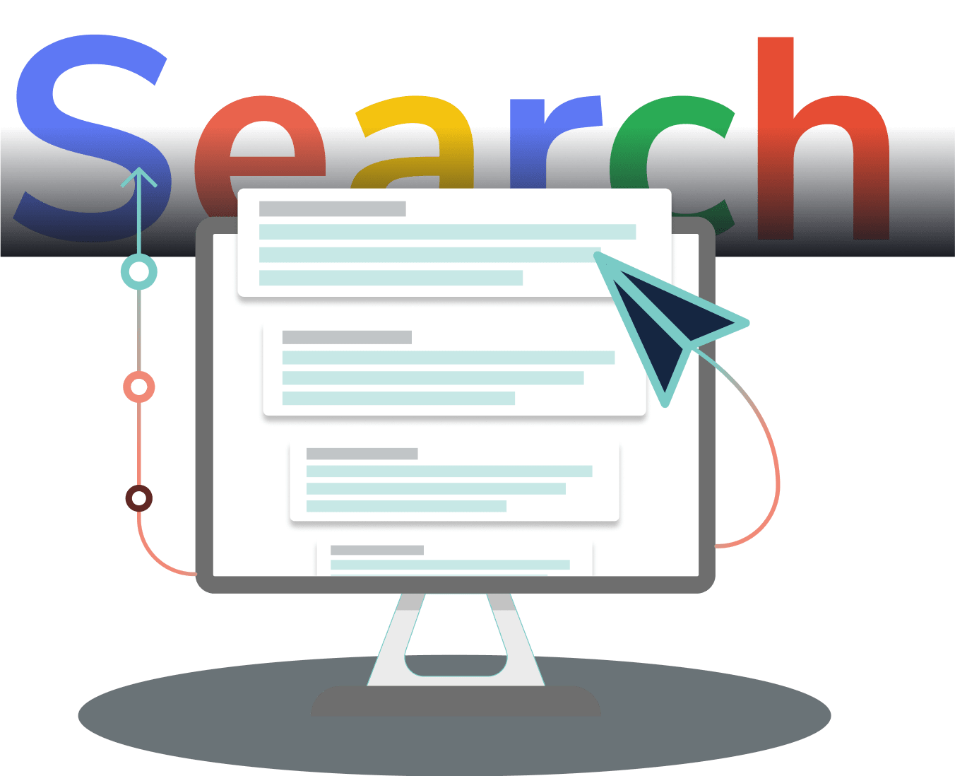 Illustration for search success performance