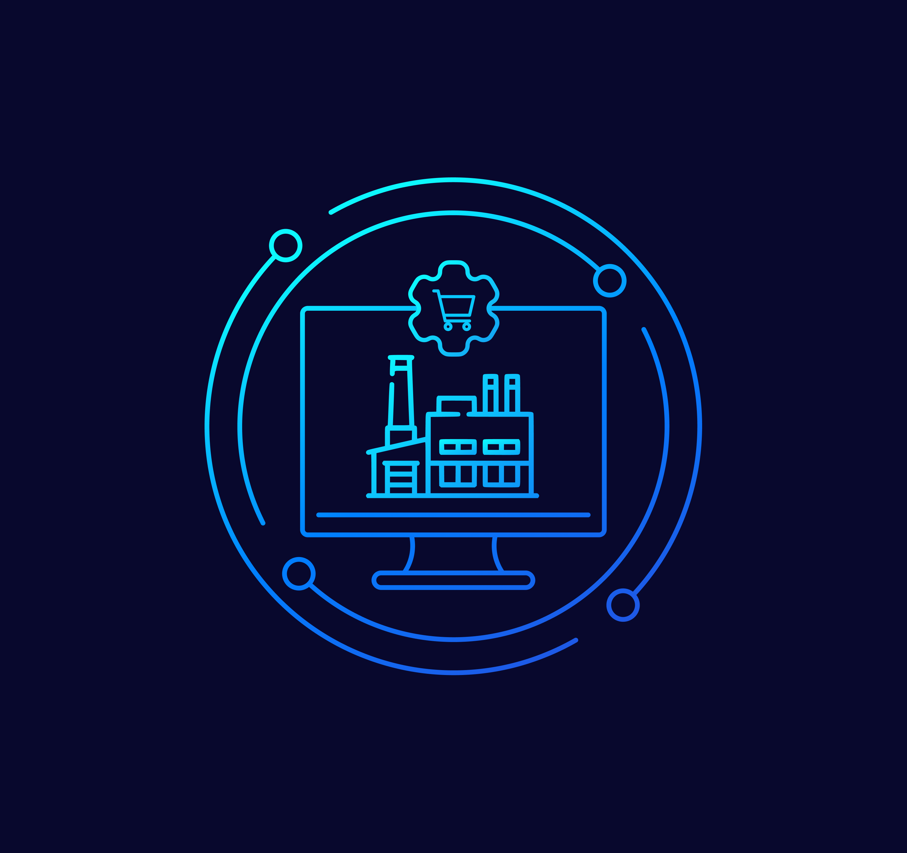 Shopping cart factory