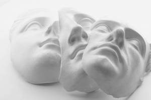 Photo of masks that imply different B2B website sales funnel personas Photo of masks that imply different B2B website sales funnel personas