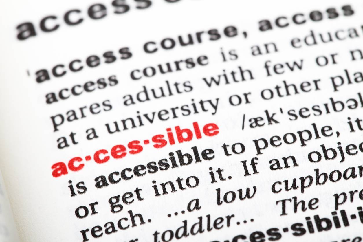 image of definition of accessibility