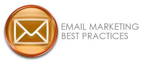 emailmarketing Graphic saying Email Marketing Best Practices