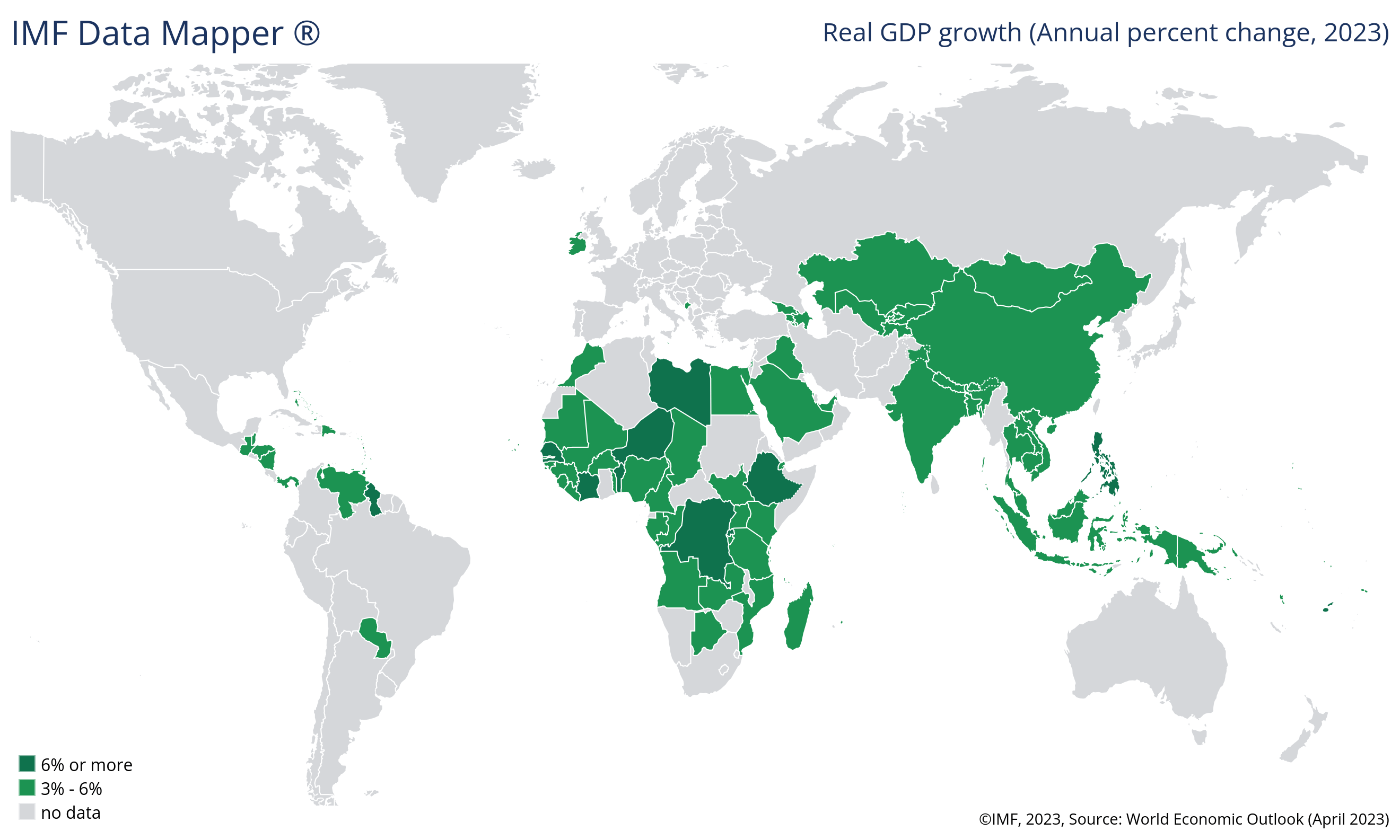 imf data mapper gdp growth over 3 percent