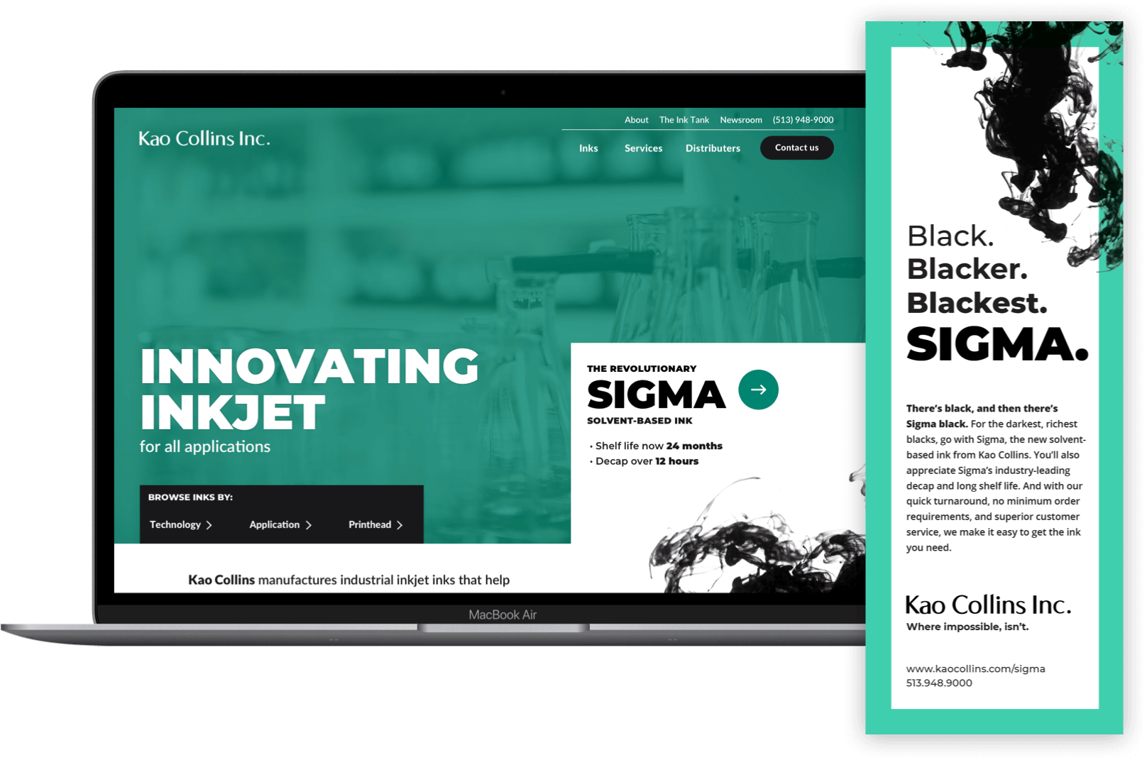 Homepage - Black Ink